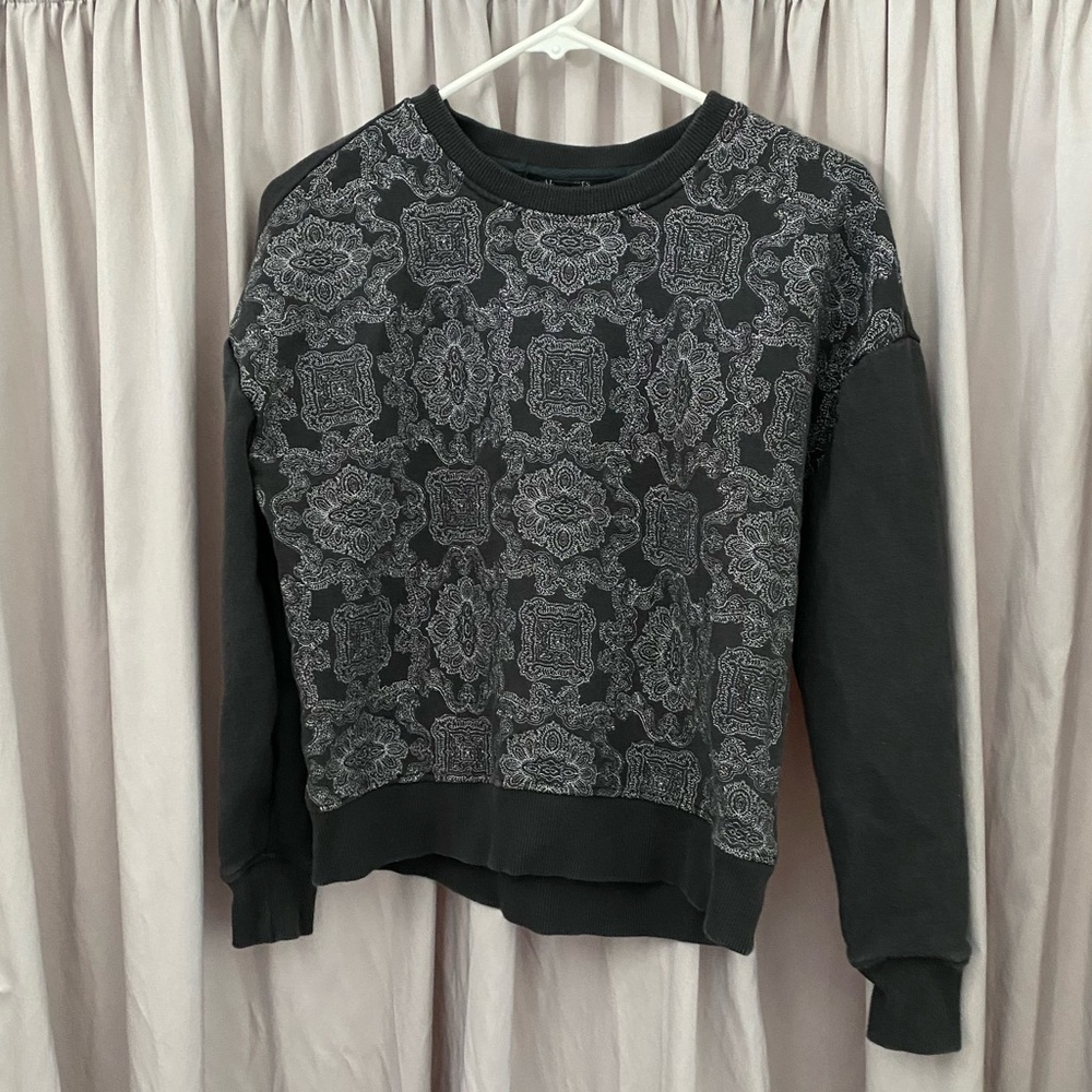 All Saints Printed Sweatshirt - Picture 2 of 7